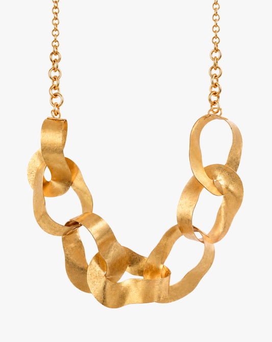 Collar Luna Dorada