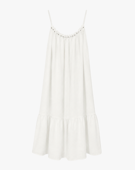 Vestido Tirantes Tachuelas