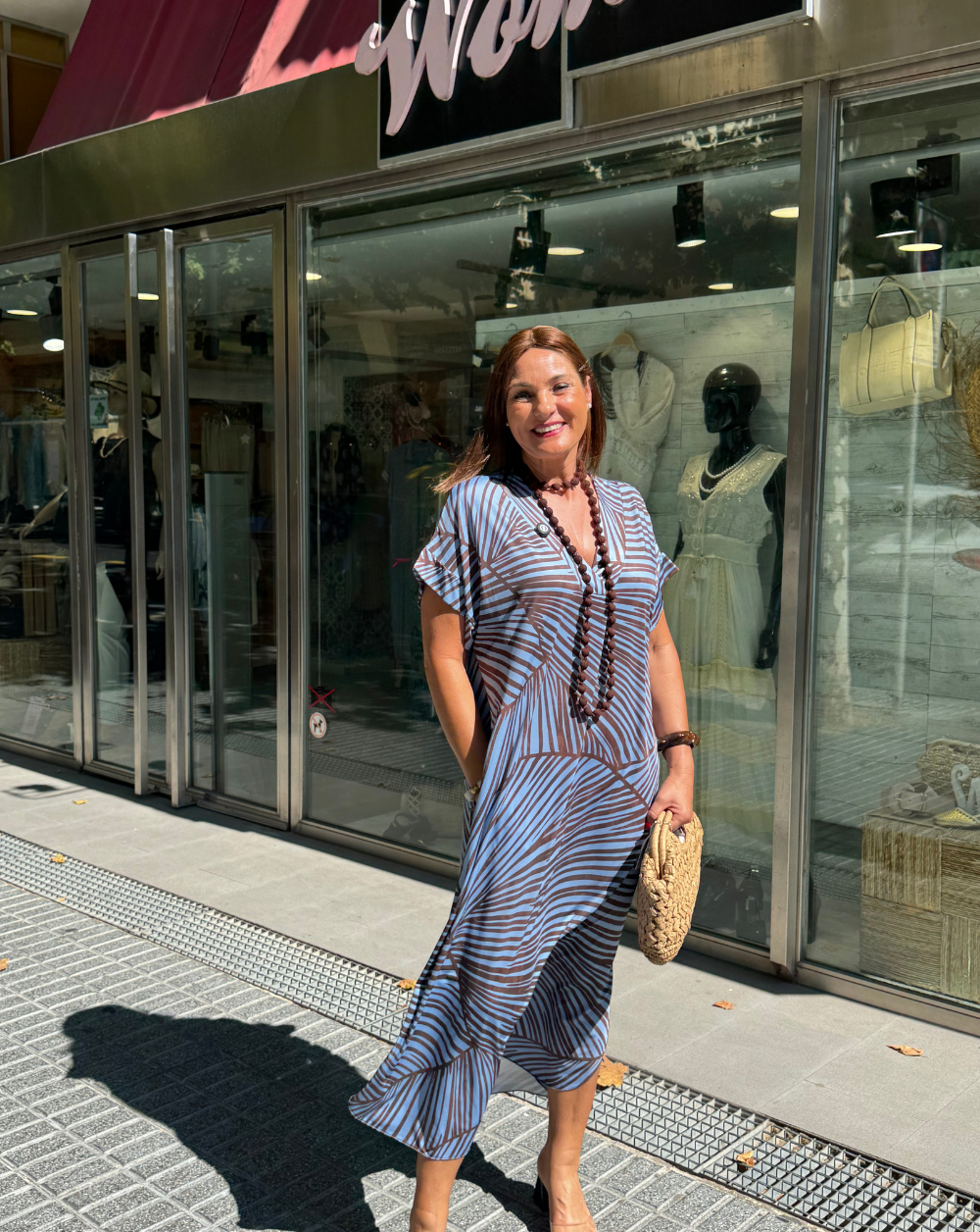 Vestido Licra Cebrado