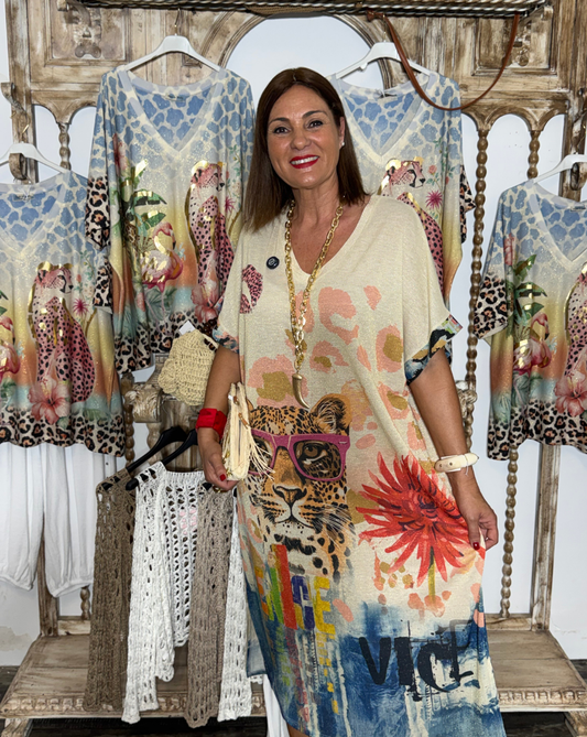 Vestido Safari
