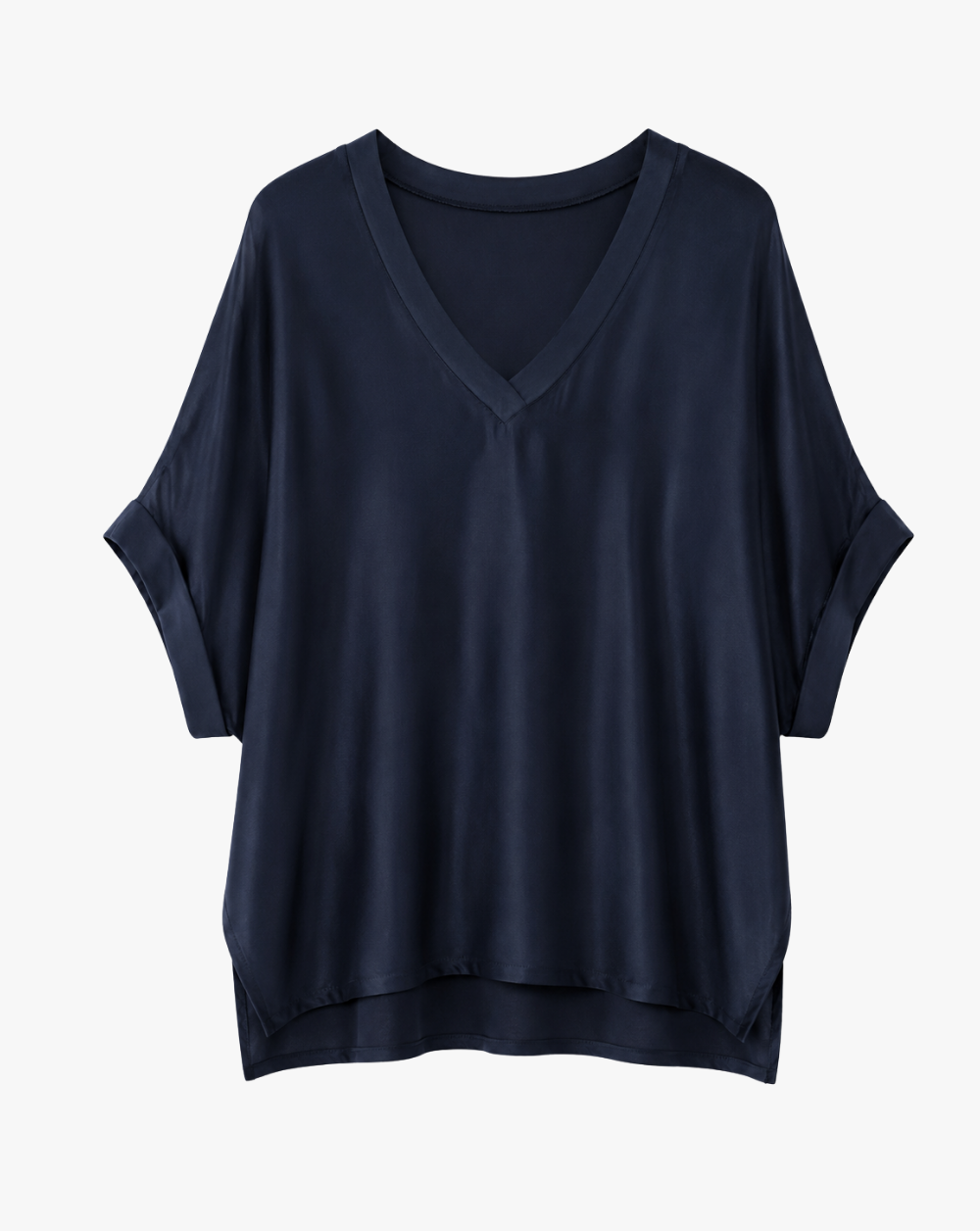 Camiseta Satinada Navy