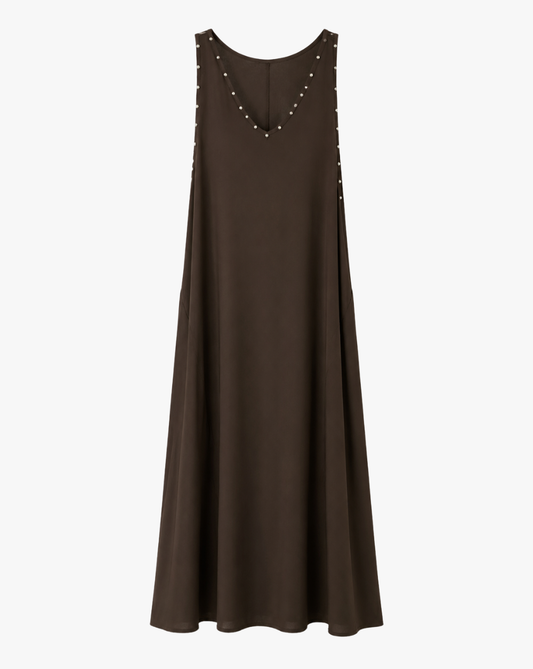 Vestido Tachuela Ébano
