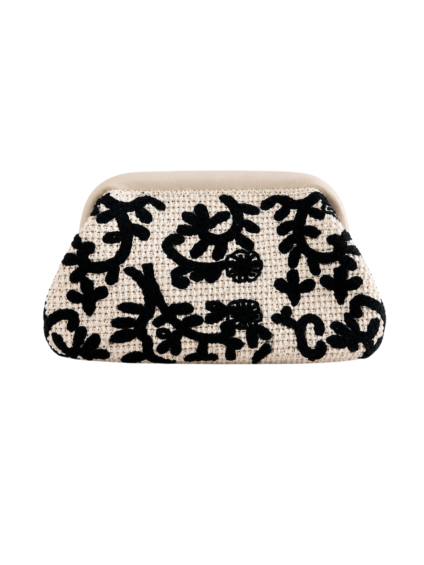 Bolso Bordado Rafia
