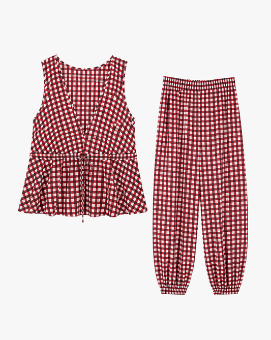 Conjunto Vichy Carla