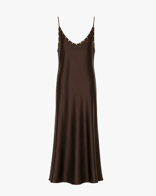 Vestido Tachuela Raso