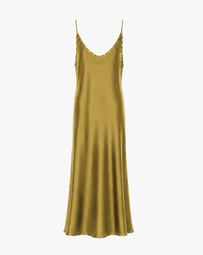 Vestido Tachuela Raso