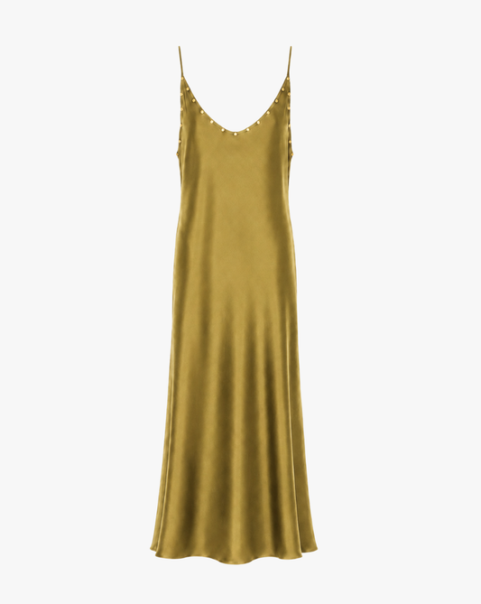 Vestido Tachuela Raso