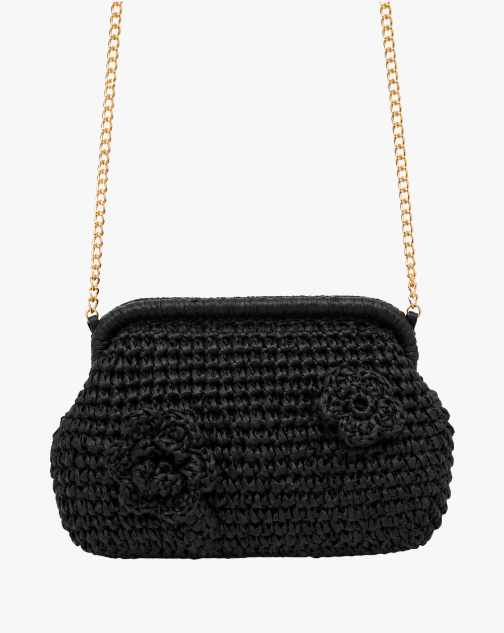 Bolso Rafia Flor