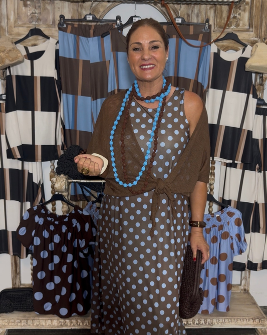 Vestido Topos